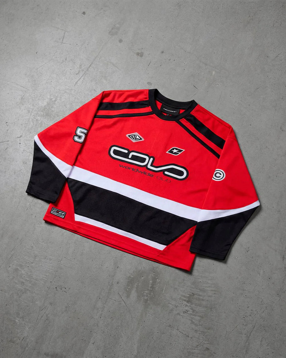 Cold Culture 55 viral long sleeve red
