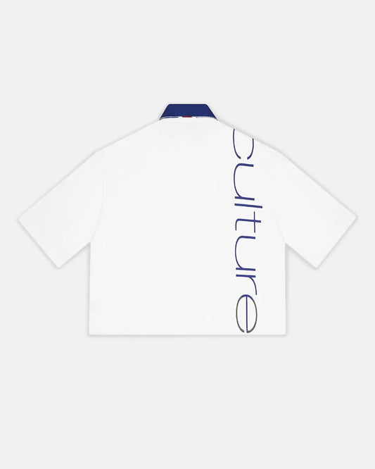 Cold Culture brighton polo off white
