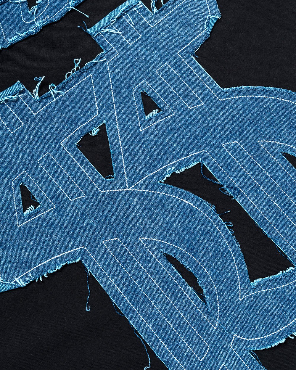 Cold Culture distressed dollar tee black