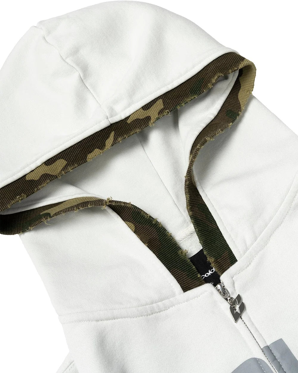 Cold Culture grey ops zip hoodie light grey
