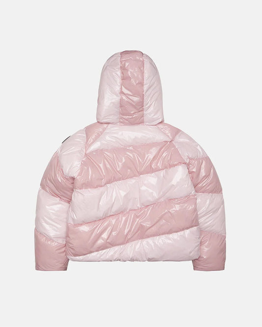 Cold Culture spiral puffer glossy pink mix