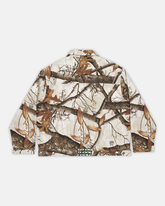 Cold Culture work zip jacket real tree white