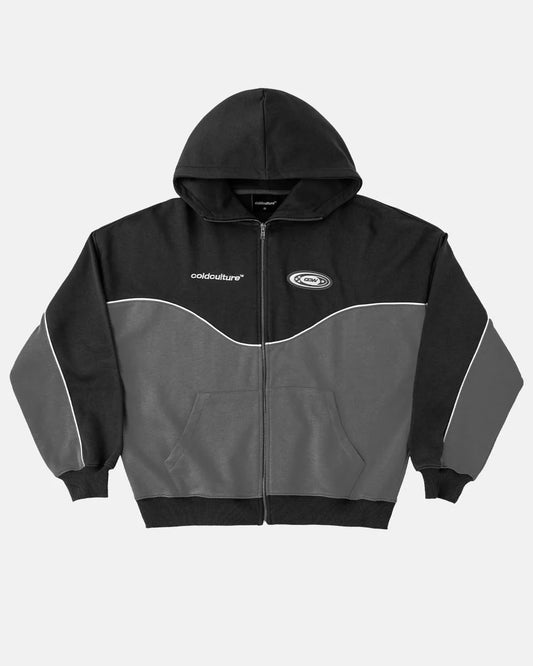 Cold Culture no risk zip hoodie black