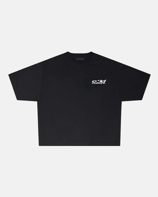 Cold Culture heart ashtray tee black