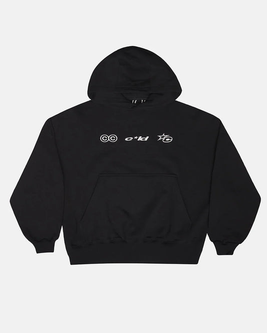 Cold Culture vertical hoodie black