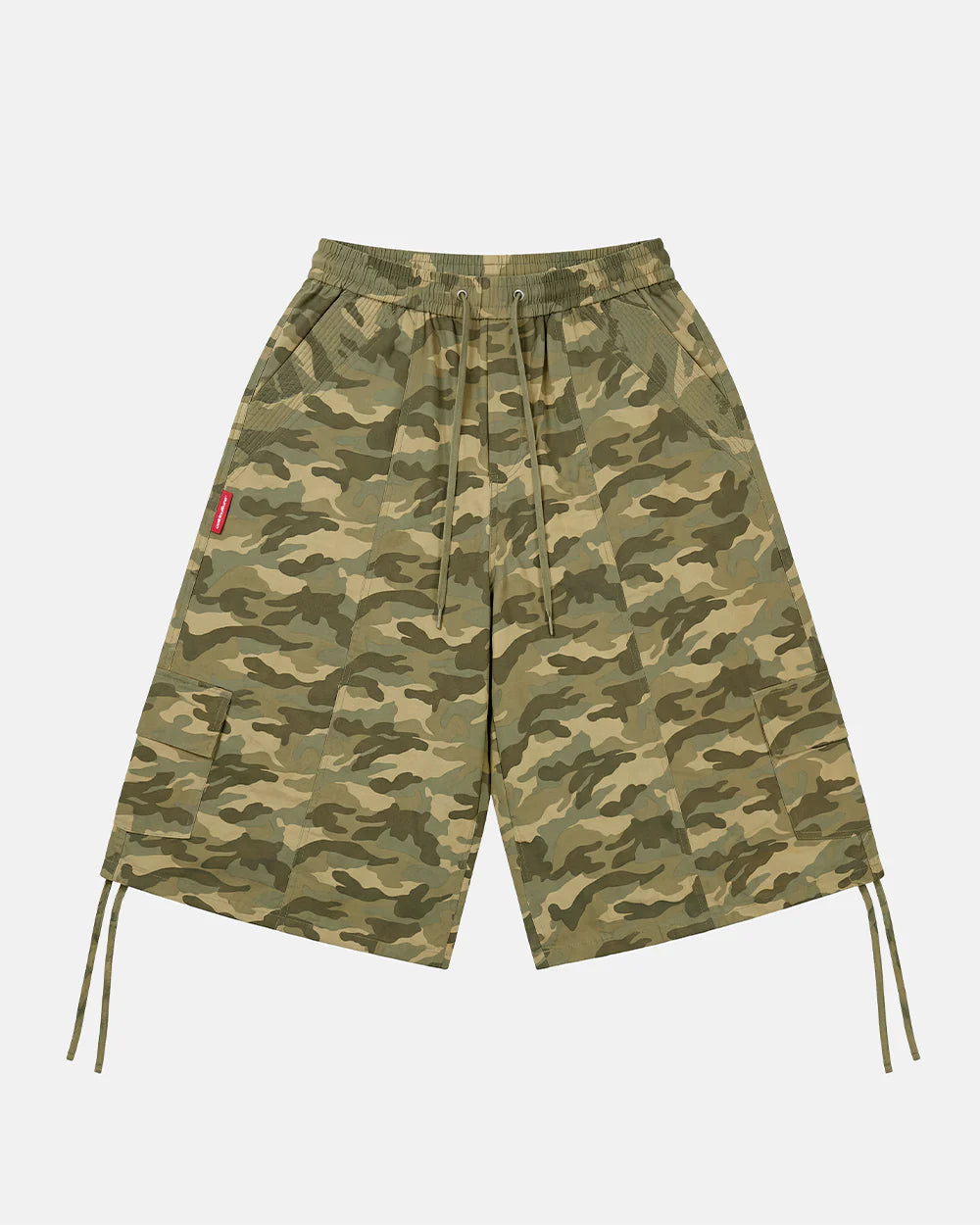 Cold Culture utilitary capri parachute camo