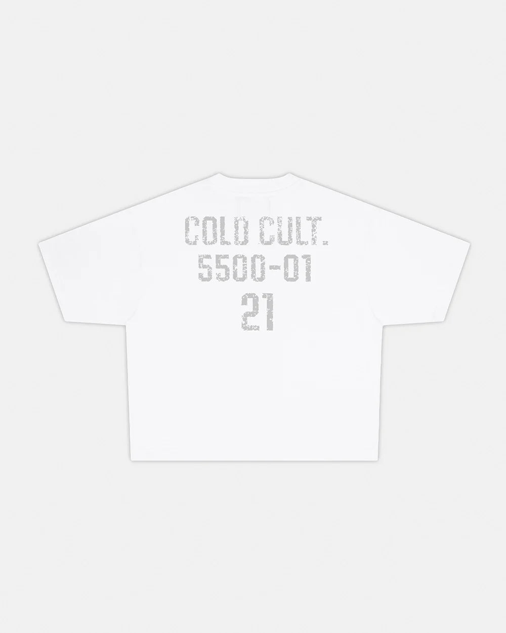 Cold Culture boarding tee white