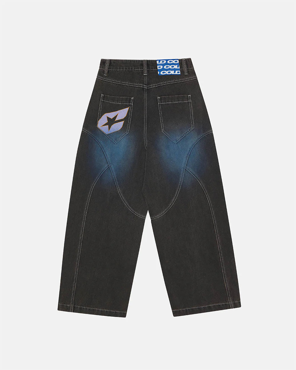 Cold Culture artwear jeans grey denim