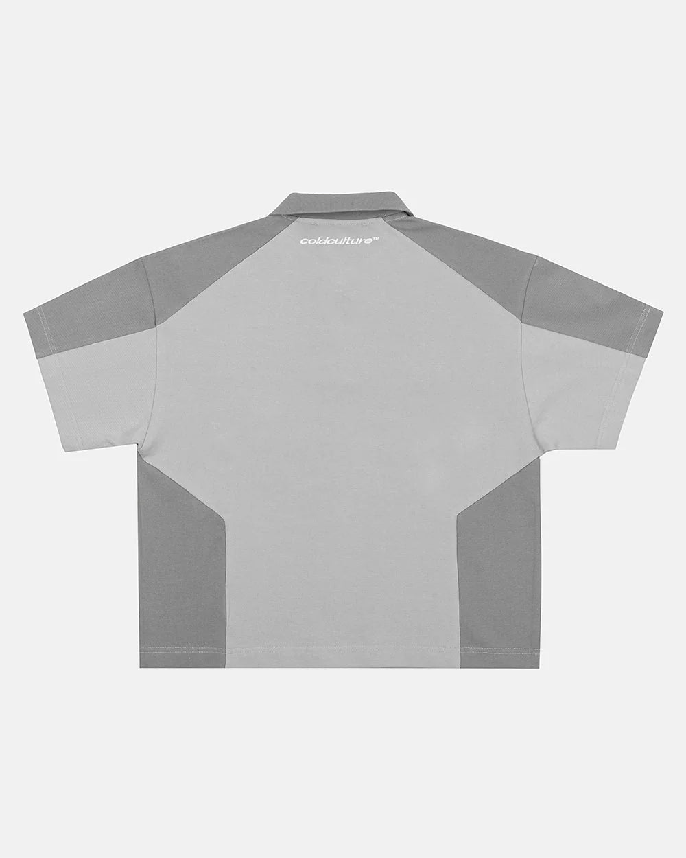 Cold Culture biker polo light grey