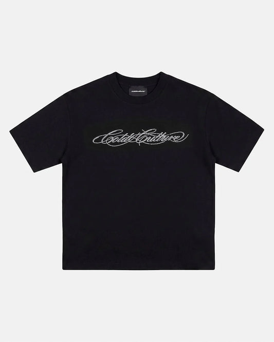 Cold Culture bling tee black