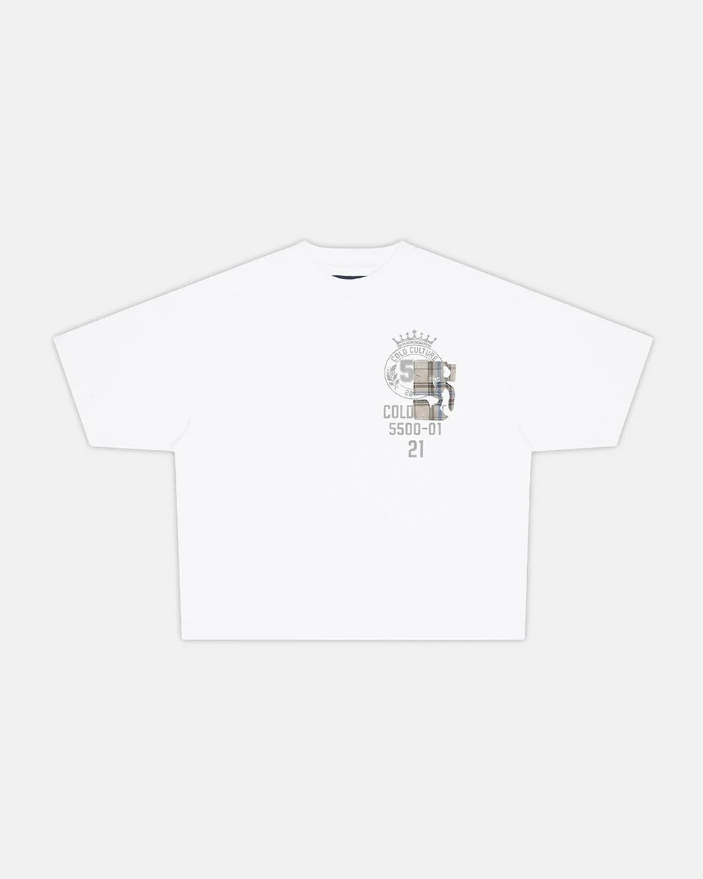 Cold Culture boarding tee white
