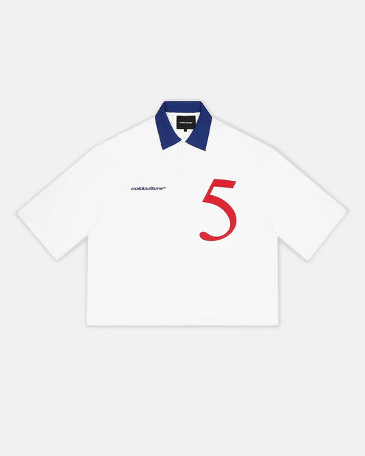 Cold Culture brighton polo off white