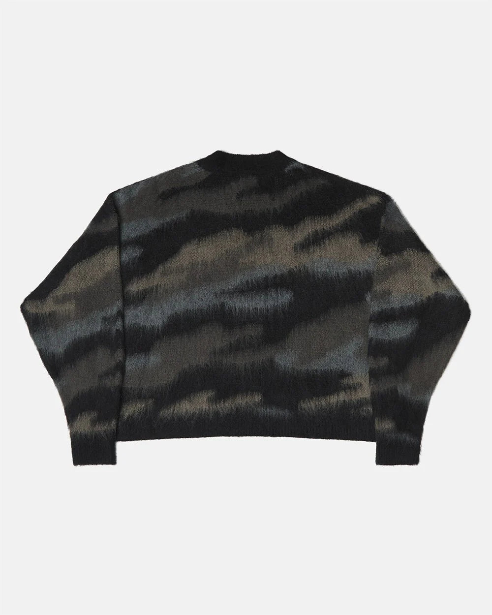 Cold Culture camo knitwear dark brown