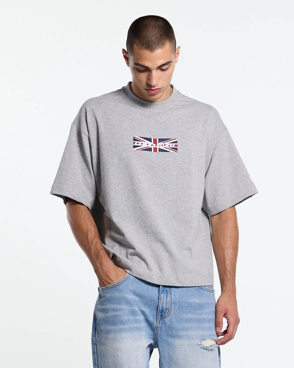 Cold Culture cold era tee heather grey