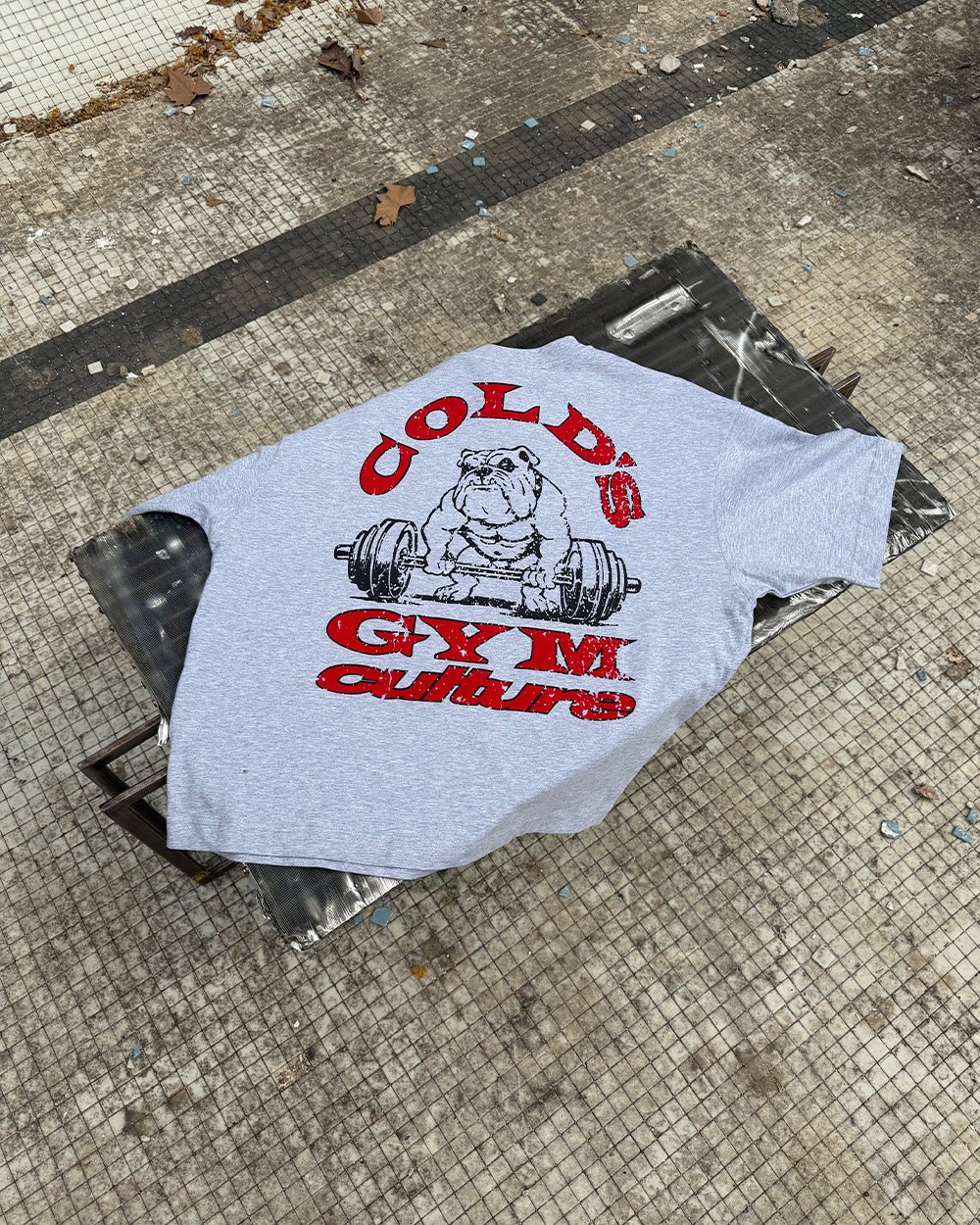 Cold Culture cold´s gym boxy tee grey