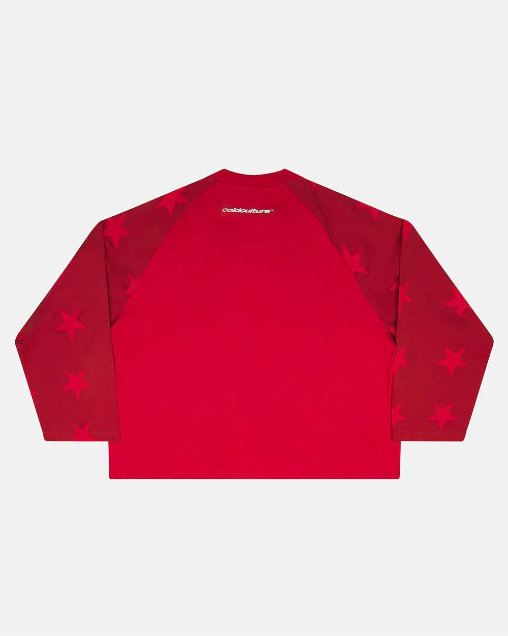 Cold Culture constellation long sleeve red & burgundy