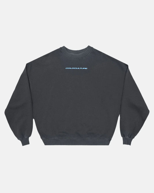 Cold Culture cosmos arc crewneck india ink