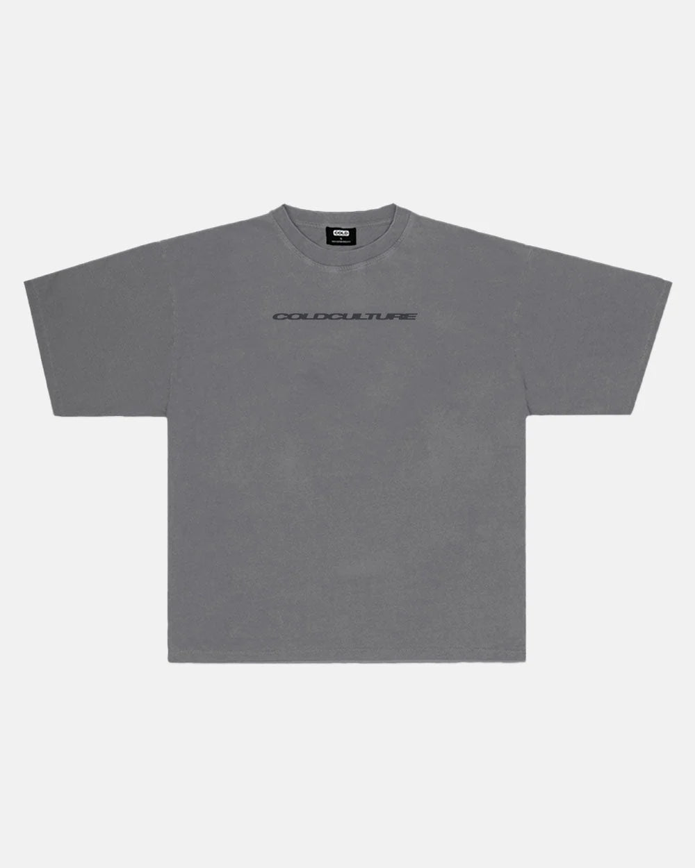 Cold Culture cosmos arc tee smokey grey