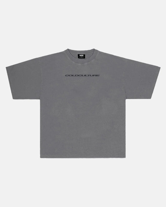 Cold Culture cosmos arc tee smokey grey