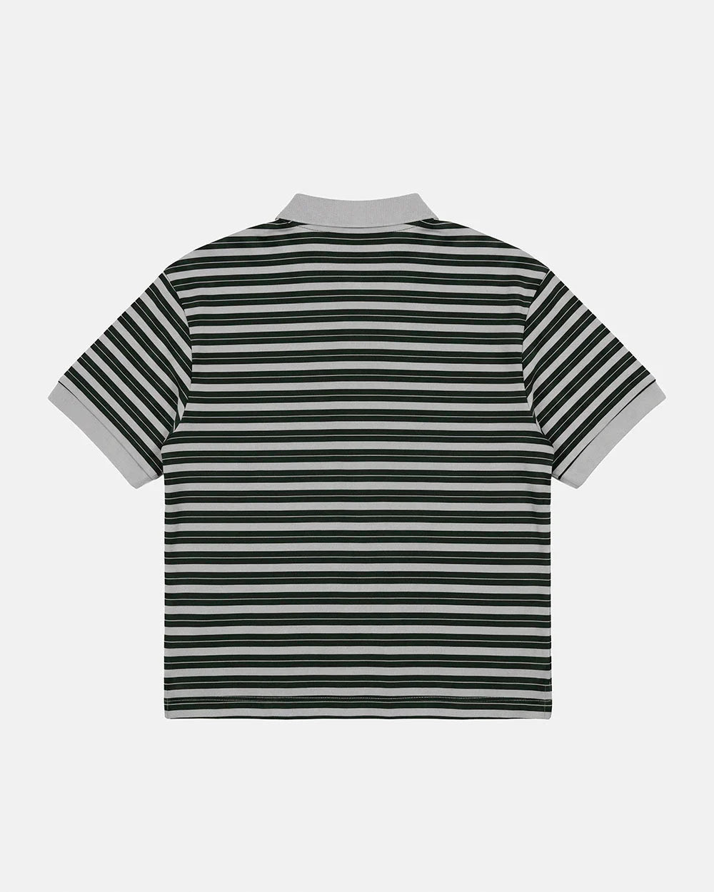Cold Culture court field knit polo green