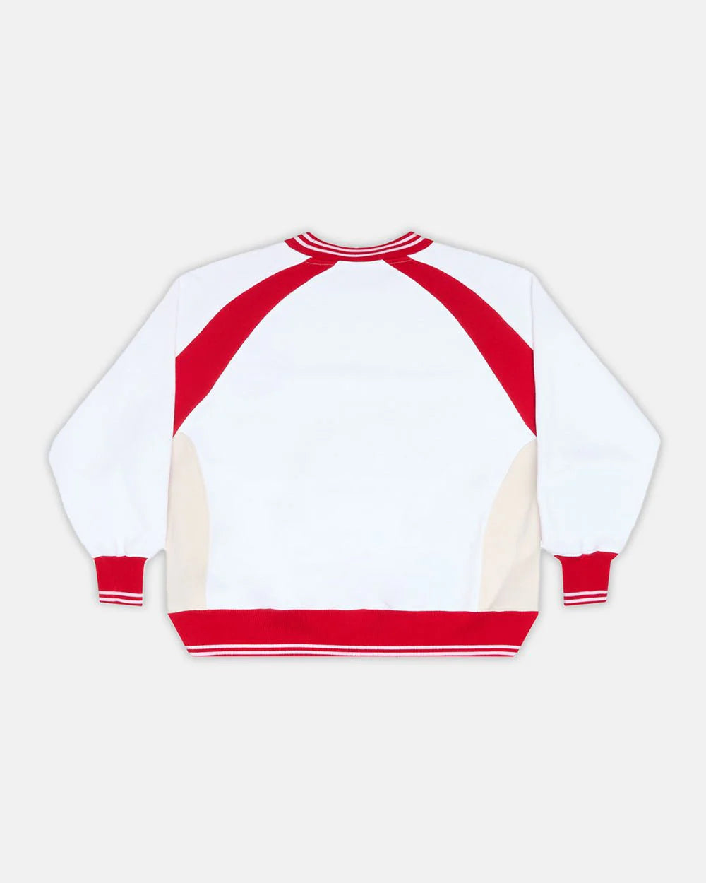 Cold Culture cowboy varsity crewneck fiery red