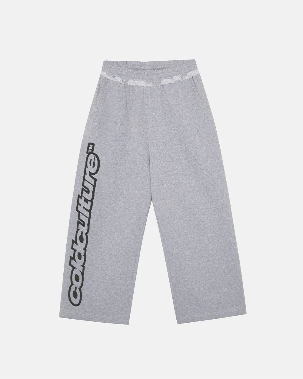 Cold Culture daily set sweatpant grey melange