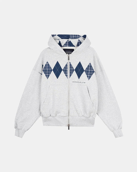 Cold Culture decade zip hoodie heather grey