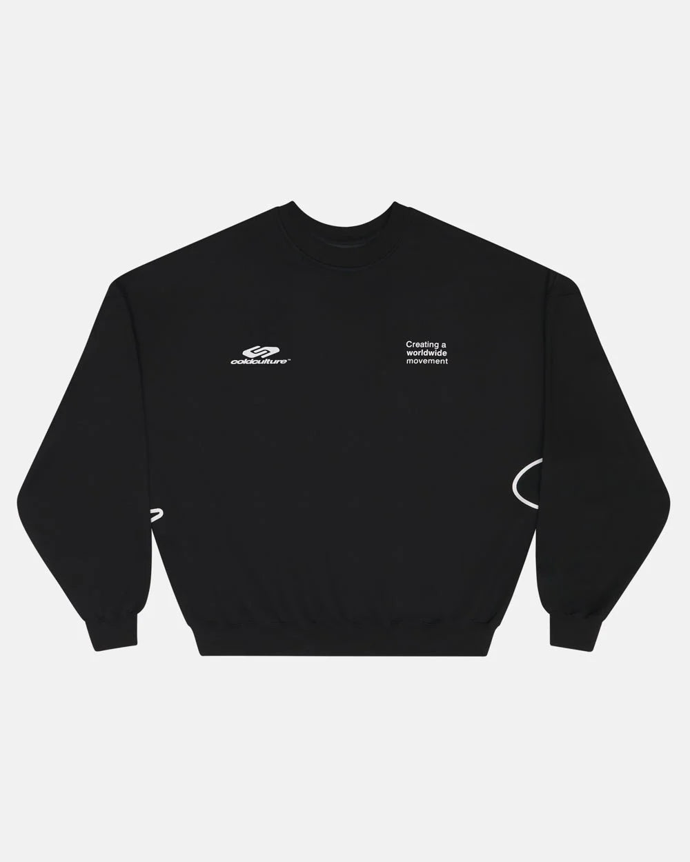 Cold Culture defense crewneck black
