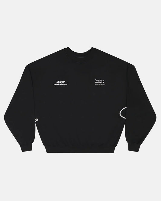 Cold Culture defense crewneck black