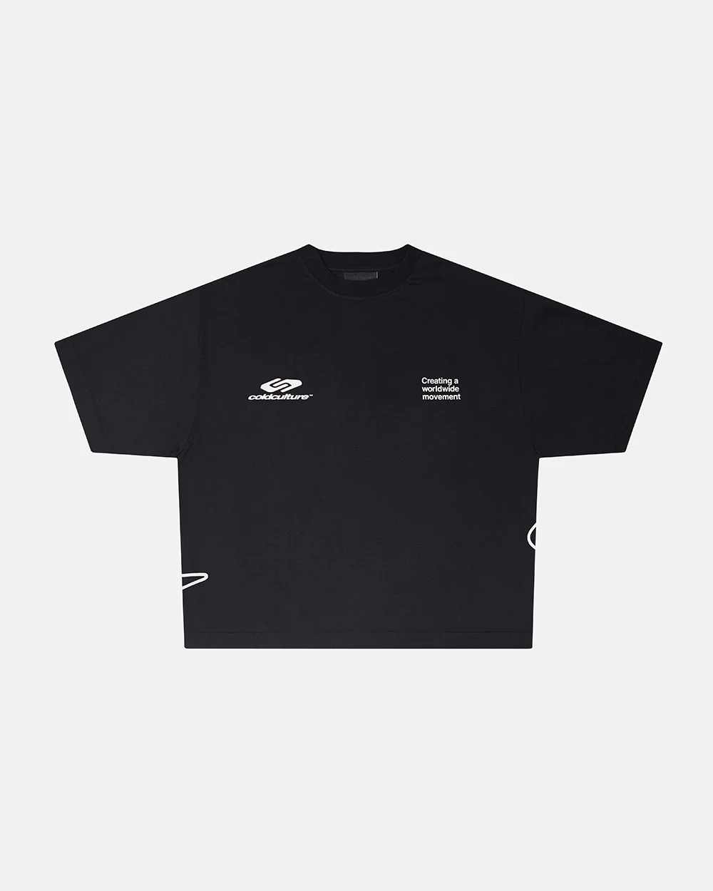 Cold Culture defense tee black
