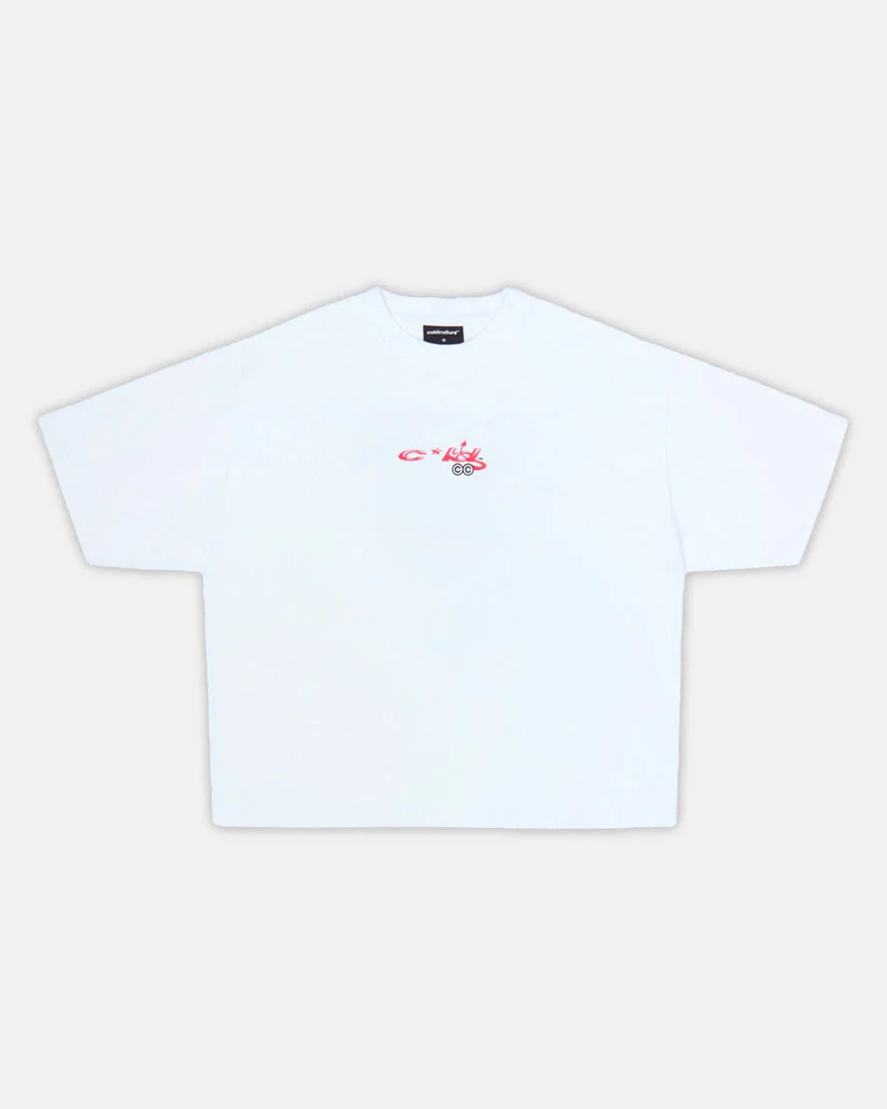 Cold Culture demon tee white