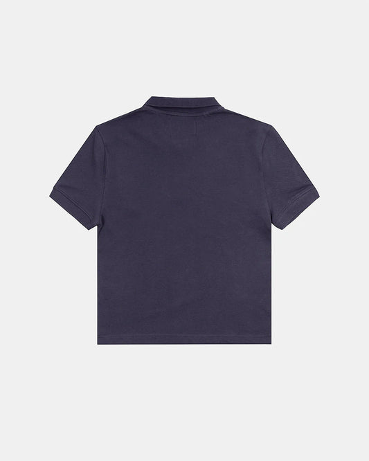 Cold Culture dirty skull polo dark grey