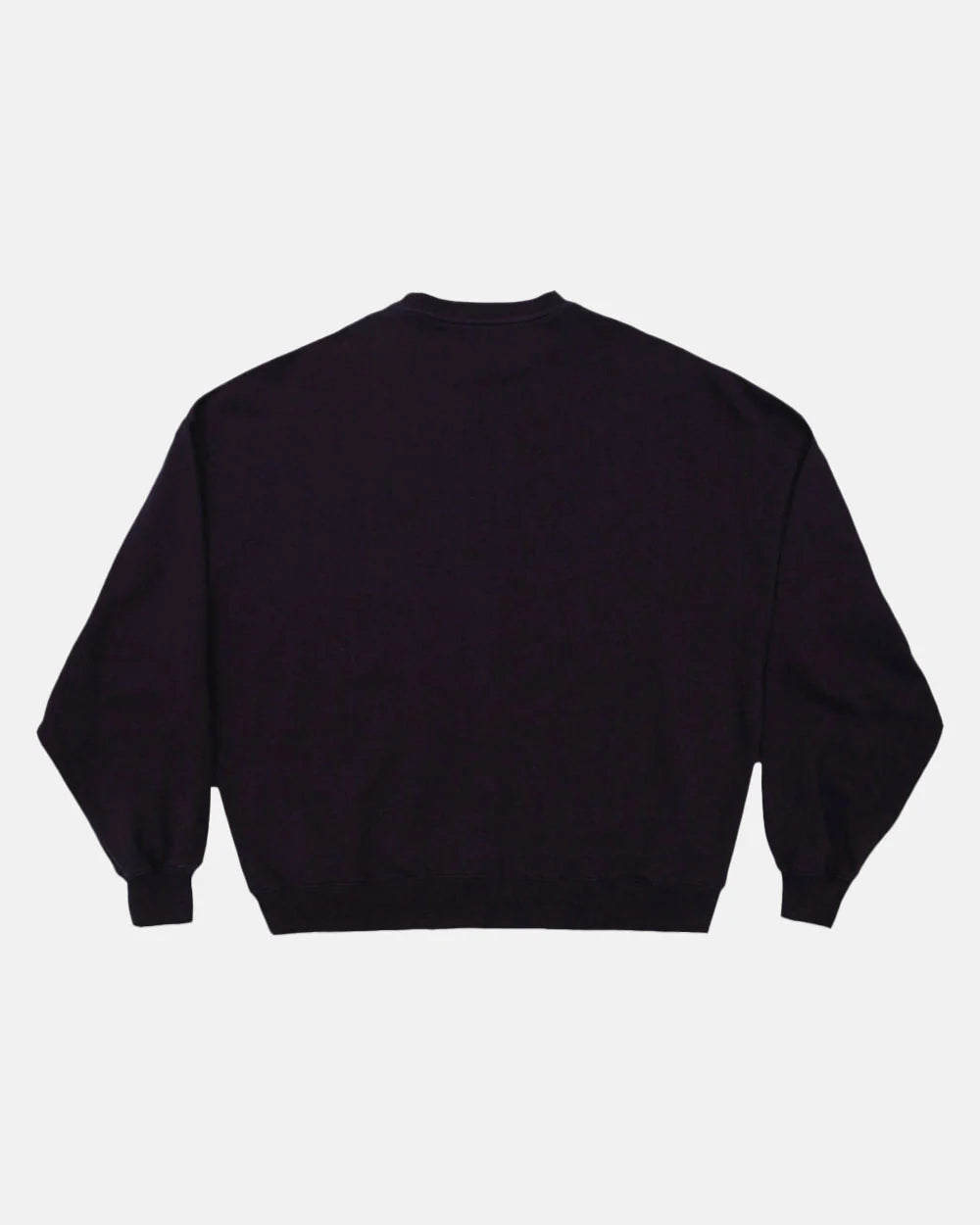 Cold Culture disorted crewneck ultramarine purple