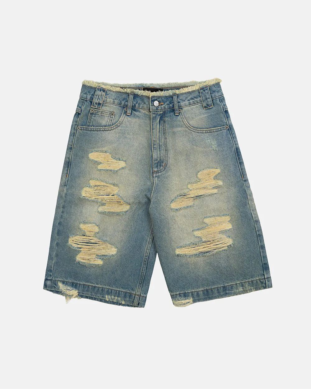 Cold Culture disrupt shorts light blue