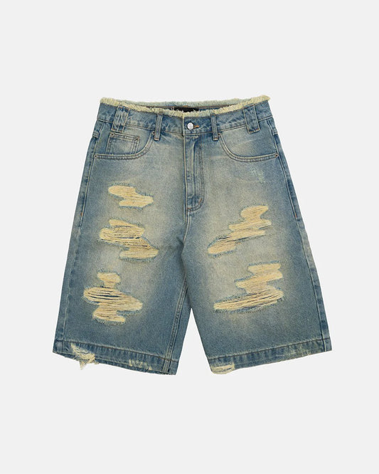 Cold Culture disrupt shorts light blue