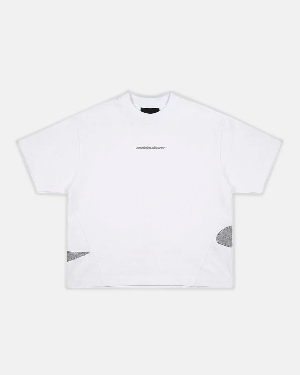 Cold Culture distress defense tee white