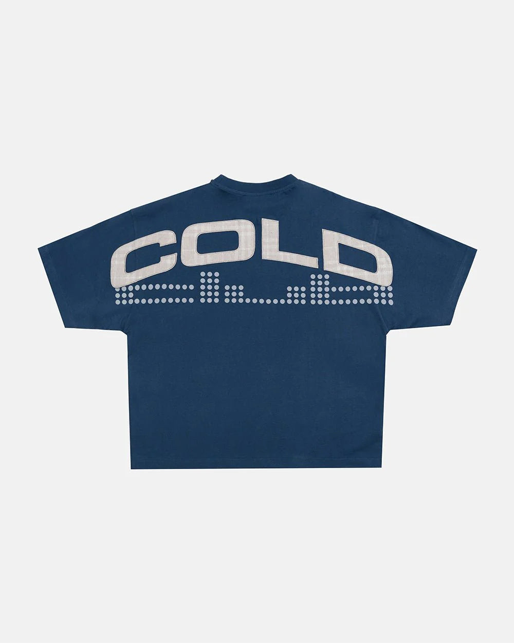 Cold Culture dots club tee blue