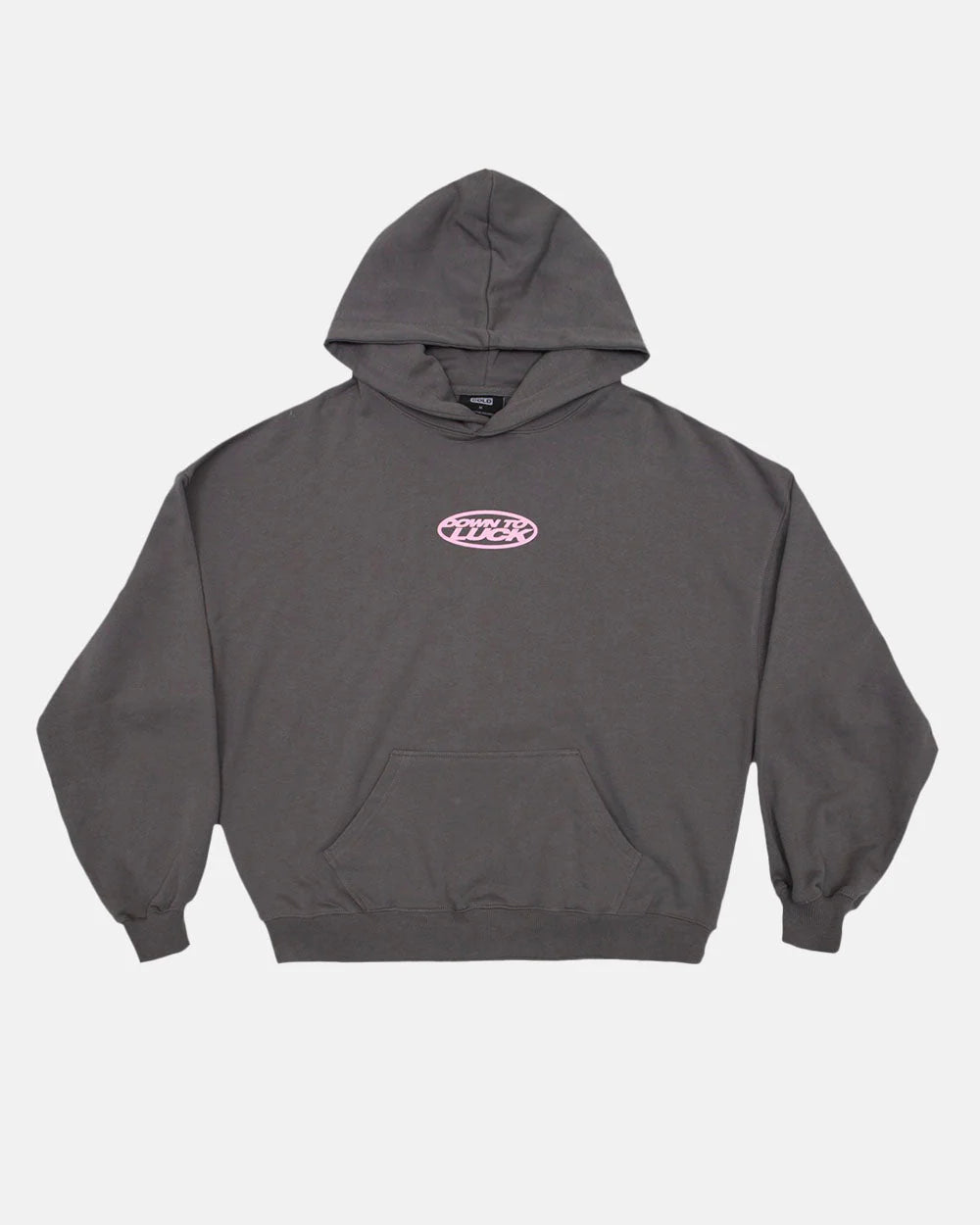 Cold Culture down to luck hoodie smokey grey