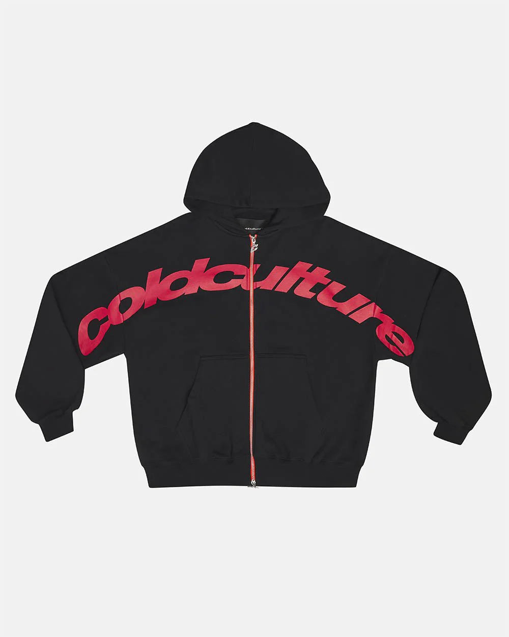 Cold Culture driven zip hoodie black