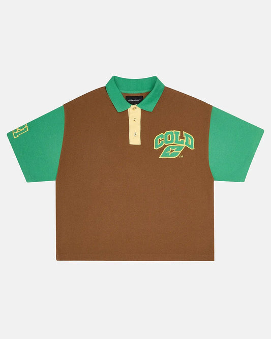 Cold Culture elliot polo brown