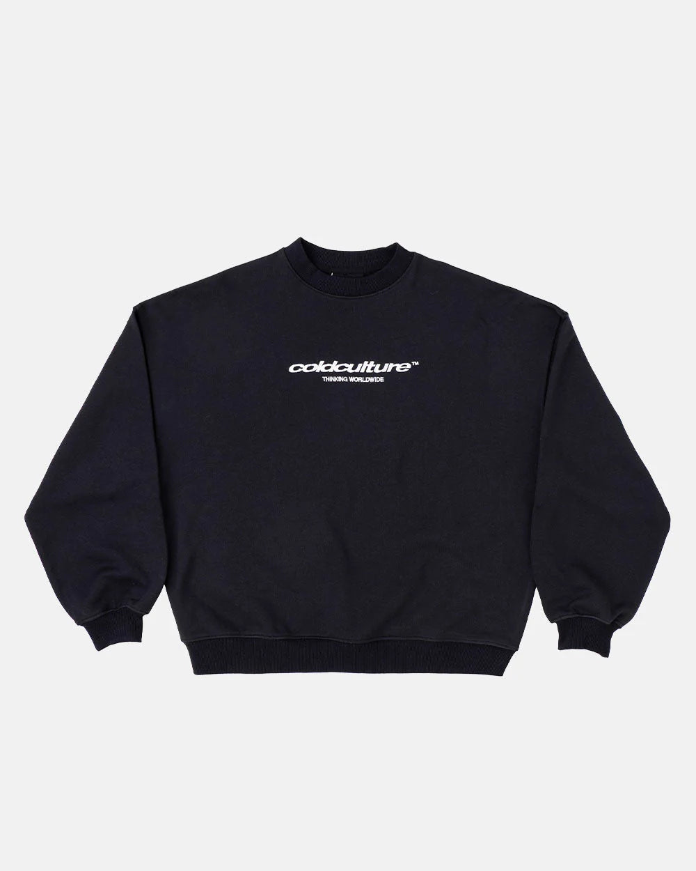 Cold Culture essential crewneck black
