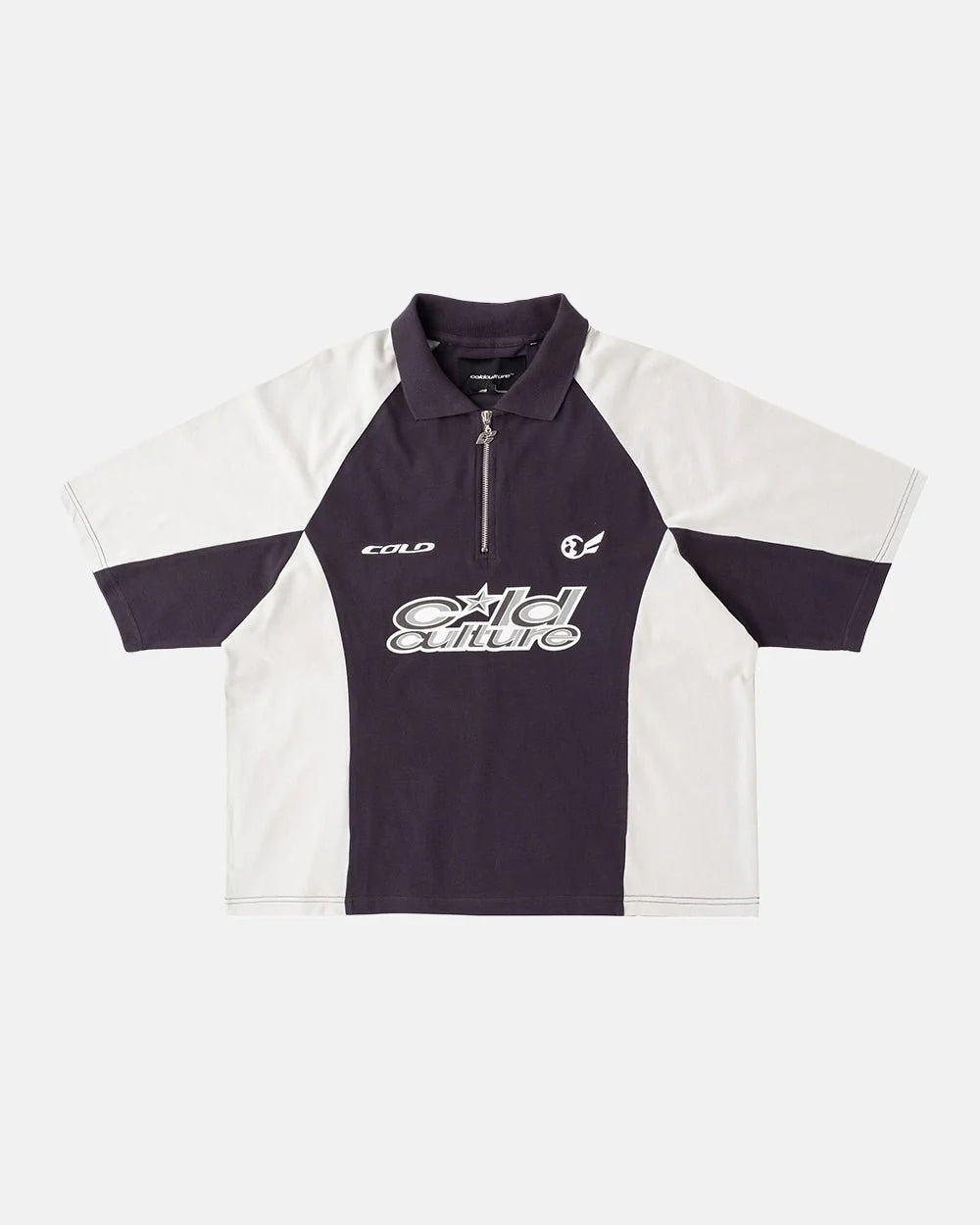 Cold Culture extreme polo iron grey