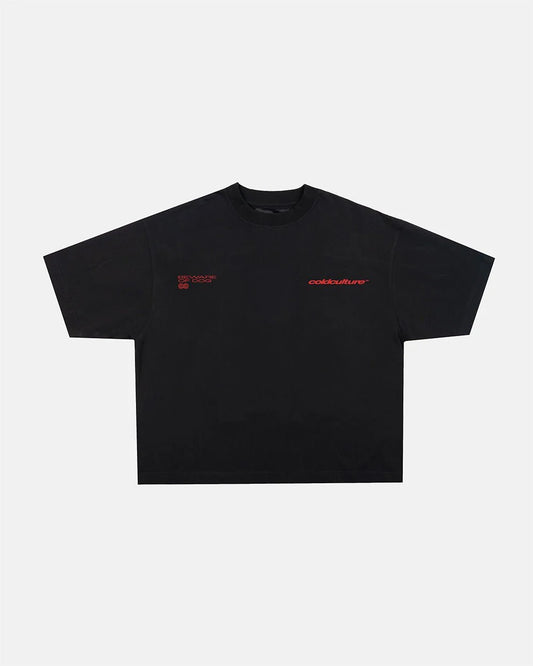 Cold Culture ghost drive tee black