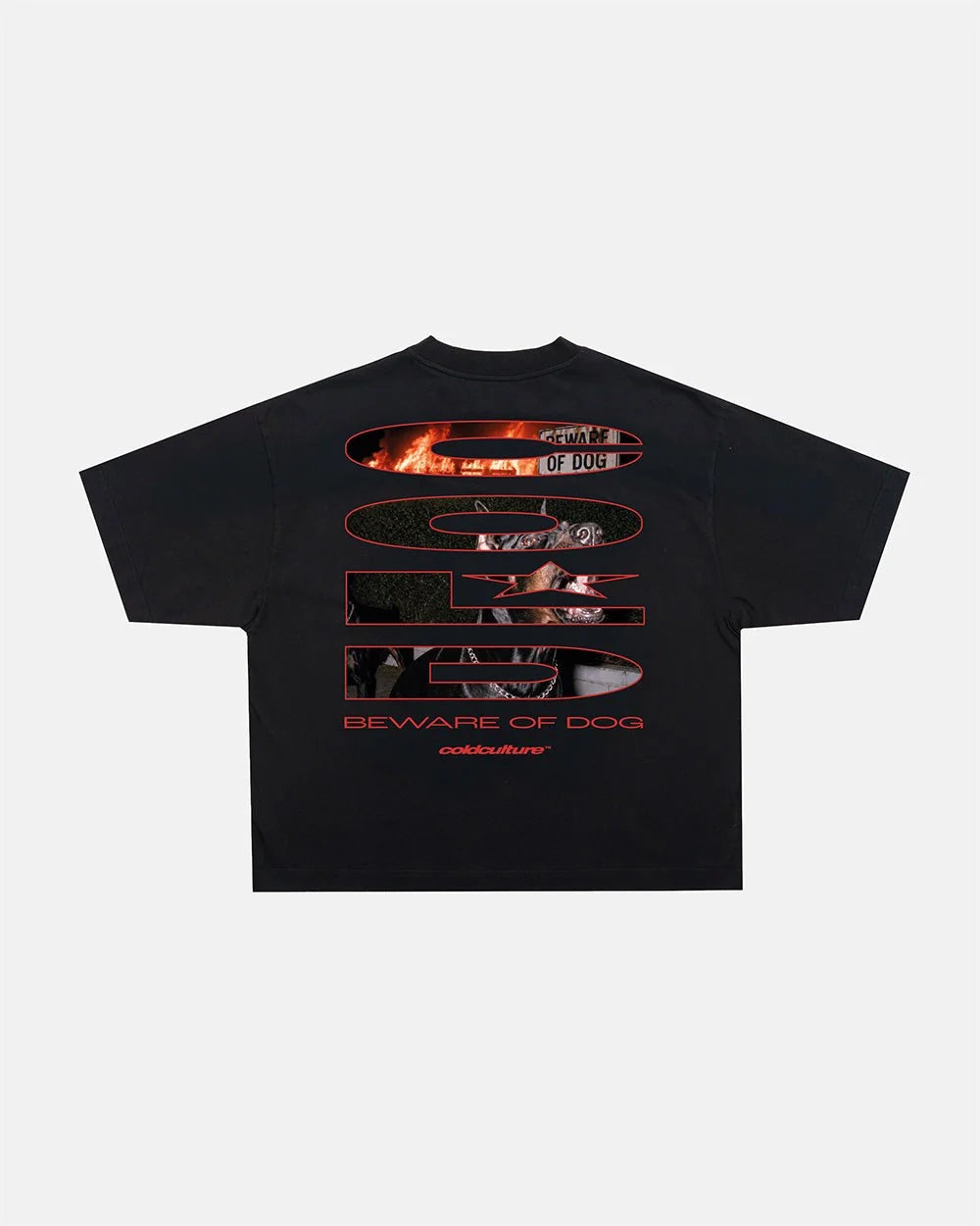 Cold Culture ghost drive tee black