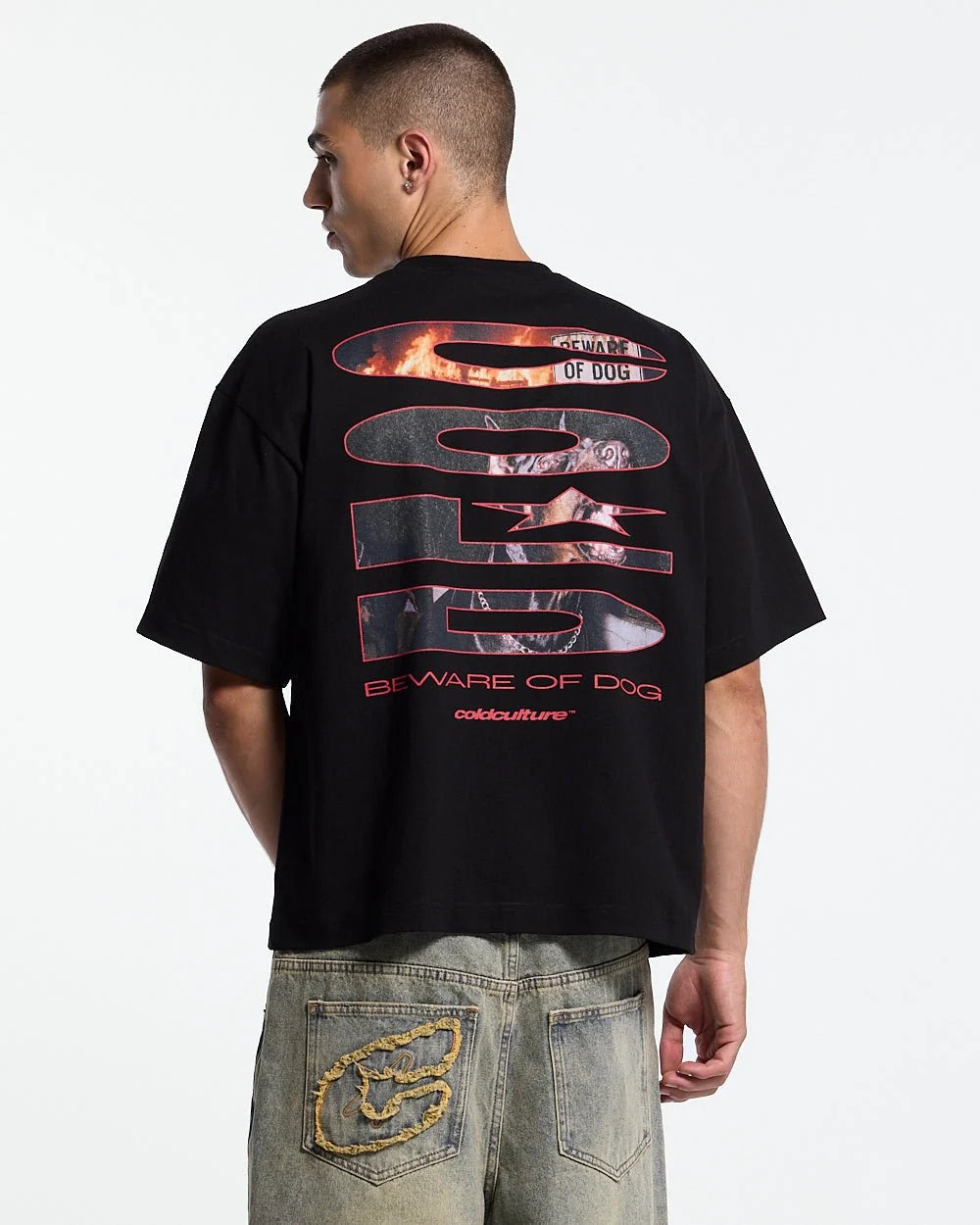Cold Culture ghost drive tee black