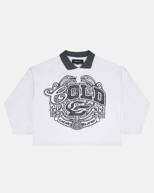 Cold Culture good boy polo white