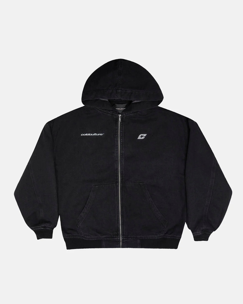 Cold Culture harper jacket faded black denim