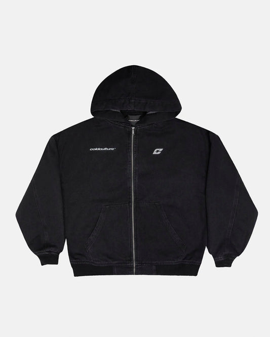 Cold Culture harper jacket faded black denim