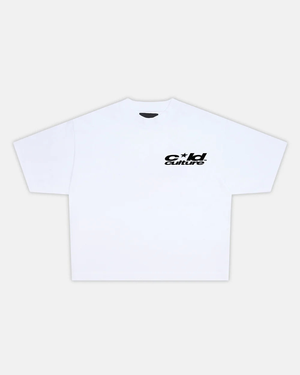 Cold Culture heart ashtray tee white
