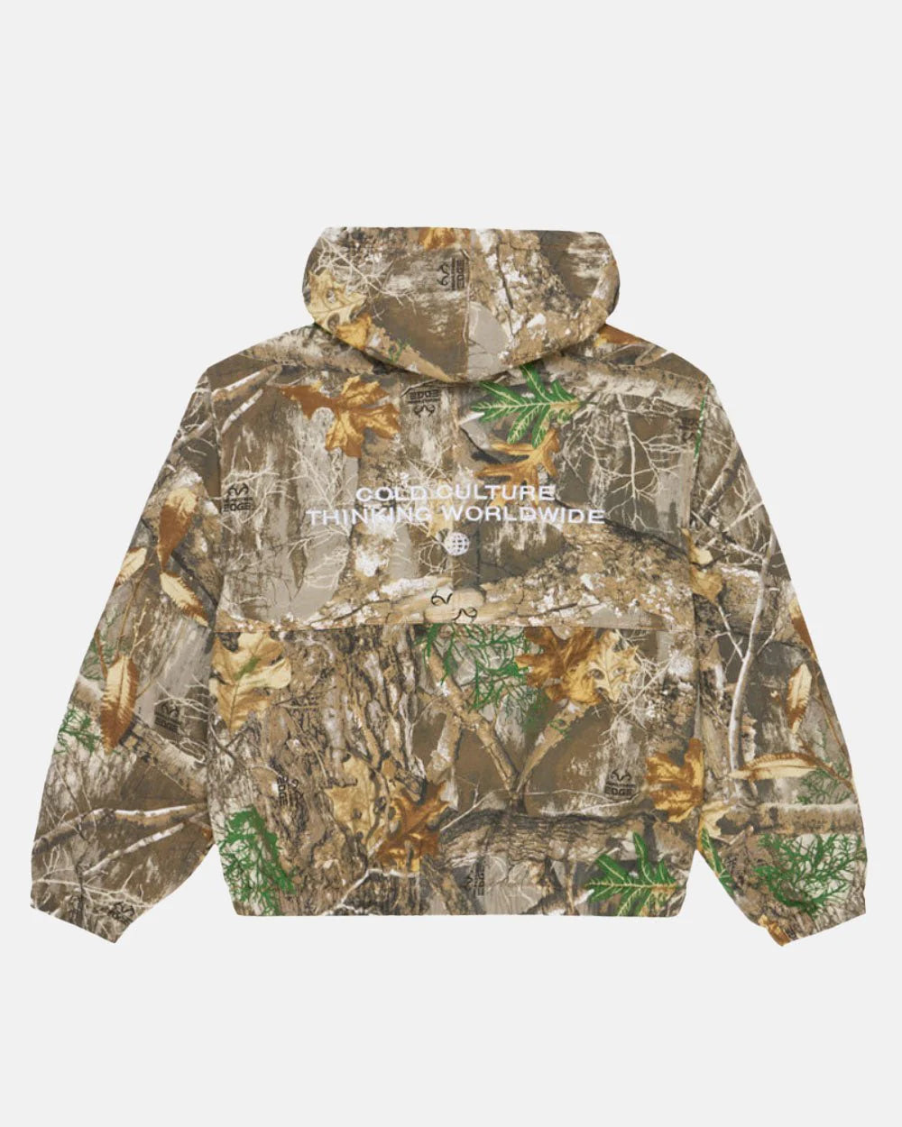 Cold Culture hooded jacket real tree